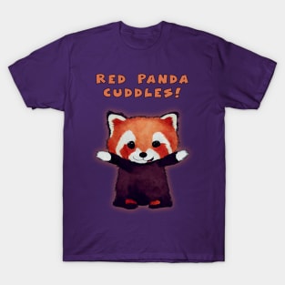 Red Panda Cuddles! T-Shirt